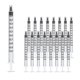 thumbnail image 1 of Jeringa de plástico de 1 ml, paquete de 100 para líquido, herramientas de jeringa de medición de usos múltiples para aceite esencial y alimentación de mascotas, jeringa sellada individualmente si, 1 of 5