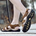 thumbnail image 4 of Men's Fisherman Sandals - Outdoor Hiking Sport Sandals for Summer Casual Wear, 4 of 5