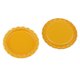 thumbnail image 3 of 100 Unidades Plana Doble Cara Linerless Tapas De Botellas Aplanado Artesanía Adornos Hallazgos Para DIY Arcos Del Pelo Colgante Niños Decoración Del Arte 25mm Amarillo Soledad Tapa de la botella decorativa, 3 of 7