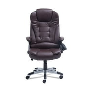 Executive Ergonomic PU Leather Heated Vibrating Massage Office Chair
