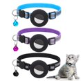 thumbnail image 1 of Pack De 3 Collares Para Gatos, Collar Para Gatos Con Broche De Seguridad De 3/8" De Ancho, Cinta Reflectante Y Pet Para Gatos Y Perros (3 Colores) JFHHH pequeña, 1 of 5