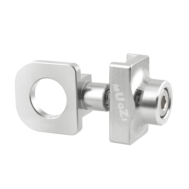 fastboy Chain Adjuster Tensioner Chains Tightener Waterproof Single Speed Regulator Rustproof Bolts Folding Fixed Gear Silver