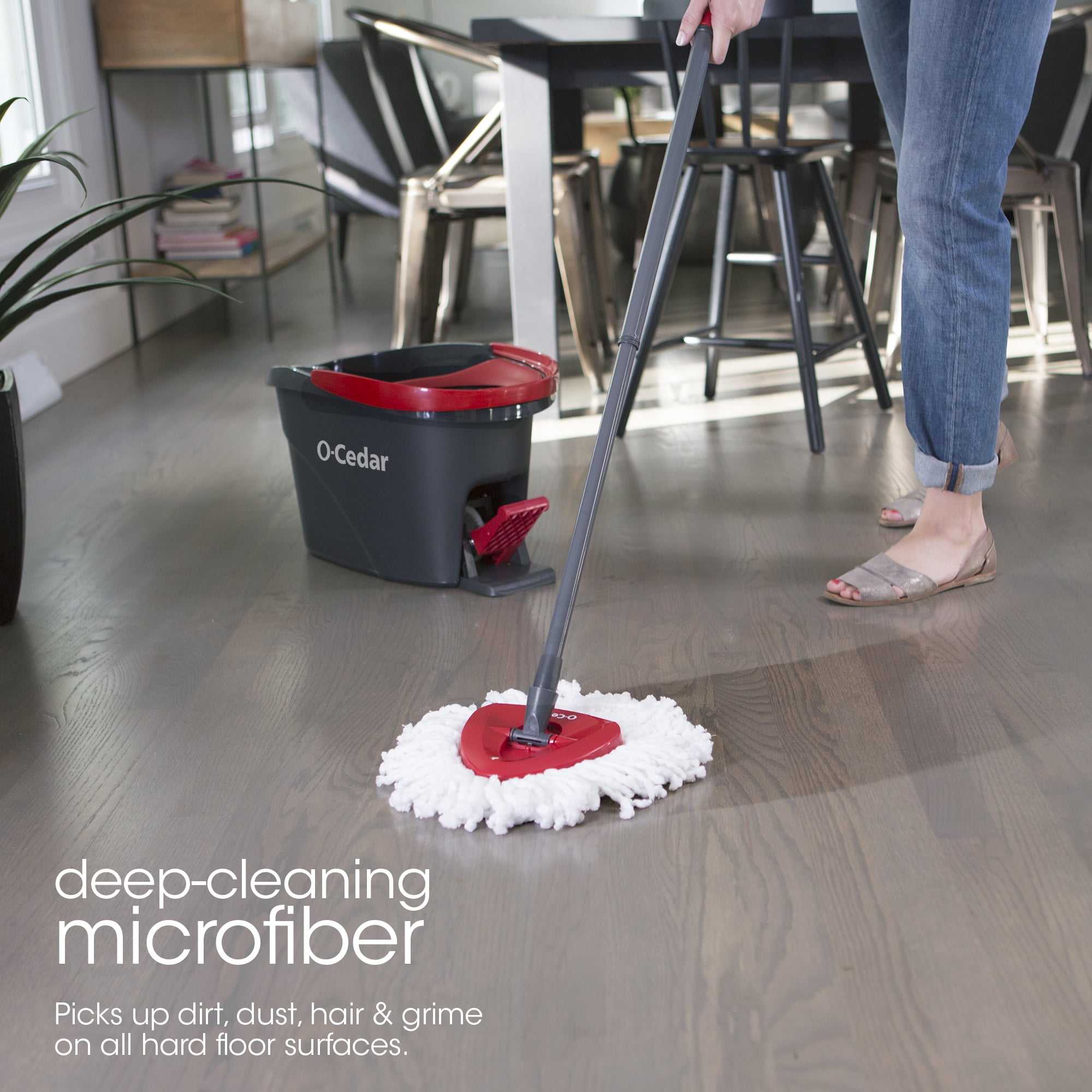 Rotary Microfiber Mop Cloth Floor Cleaning Mop For O-Cedar MAX Promist Useful 