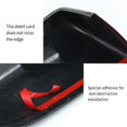 thumbnail image 3 of Bright Black Rearview Mirror Cover Side Door Mirror Cover Exterior Side Wing Mirror Cap for Model Y 2017-2023, 3 of 5