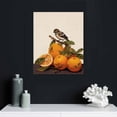 thumbnail image 4 of Nawypu  Wall Decor, Autumn-Bird Standing On Persimmon Canvas Wall Art, Wall Art for Bedroom Living Room Bathroom Kitchen Office,Print Picture Paintings, Framed Ready to Hang 16x20 inch, 4 of 4