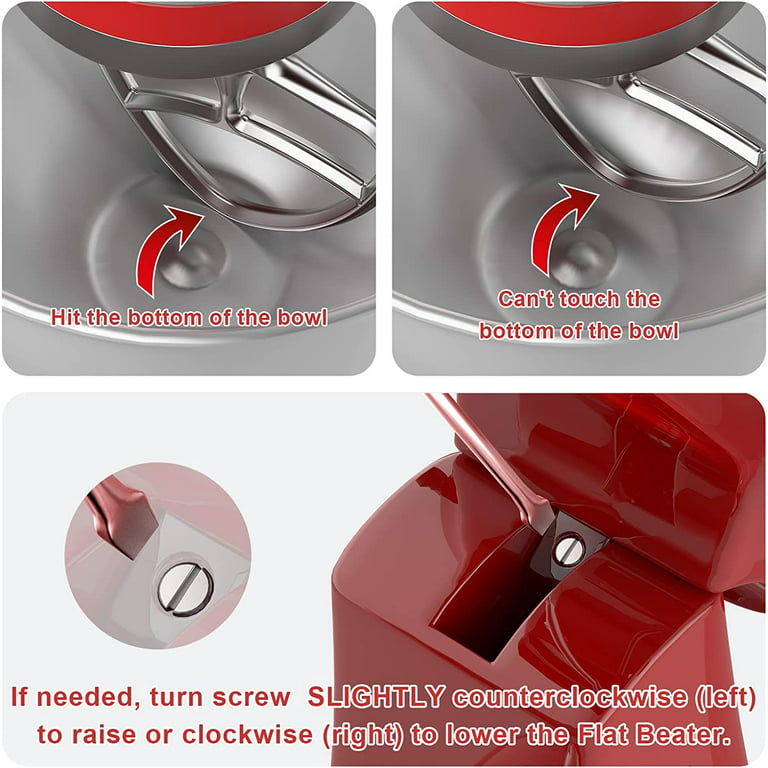 Stainless Steel Paddle Attachment for KitchenAid Mixer, As KitchenAid  Paddle Attachment for 4.5-5Qt Tilt Head KitchenAid Mixer Design