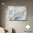 thumbnail image 4 of Astral Tides Shadowbox Print Geode Art by Art Remedy, Blonde Frame, 45 x 36, 4 of 6