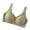 Green-bras, variant on Womens Deep V Bras Push up Spaghetti Straps Wireless Comfy Bra Seamless Supportive No Underwire Everyday Summer Spring Tshirt Bralettes M