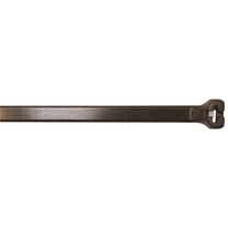 GB 46-310UVBMP Cable Tie, Double-Lock Locking, Nylon, Black