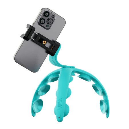 Tenikle - PRO Bendable Suction Cup Tripod Mount - Teal