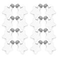 thumbnail image 3 of 20 bolas de plástico transparente rellenables con forma de estrella de 50 ml para decorar el árbol de Navidad, hacer dulces, bebidas o botellas de los deseos., 3 of 6
