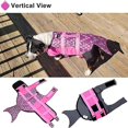 thumbnail image 4 of Dog Life Jacket Portable Dog Ripstop Swimming Jacket Vest, Adjustable Lifesaver Vests With Rescue Handle For Small Medium And Large DogsXL, 4 of 5