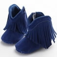thumbnail image 3 of Toddler Girls Warm Tassels Snow Shoes Newborns Baby Walker Crib Boots, 3 of 3