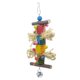 thumbnail image 1 of Juguete Para Masticar Colgante - Juguete De Desgarro De Multicolor Con Una Campana Cockatiel Juguetes Para Guacamayos Cokatoo Gris Yuyangstore Birds Parrot Chew Toys, 1 of 8
