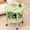 Green, variant on Side Table For Couch,Small Round Table,20IN Mini Table Easy Small Apartment Bedside Table Small Table,Side Table,Small Round End Table with Lower Shelf,2-Tier Bedside Table(Green)