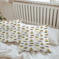 thumbnail image 4 of Boho Outdoor Waterproof Pillow Covers 16x16 Pack of 2 Abstract Art Sage Green Orange Yellow Color Block Decorative Outdoor Pillow Covers Square Cushion Cases for Patio Furniture Pergola Couch, 4 of 4