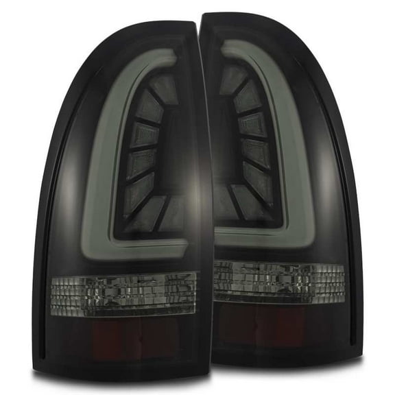 Alpharex Led Taillights Jet Black Fits select: 2005-2015 TOYOTA TACOMA
