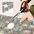 thumbnail image 6 of Yayeee Faucet Mat for Kitchen Sink 30" Diatomite Long Splash Guard Pad, Colorful Water Lilies Pattern, 2 Pack, 6 of 7