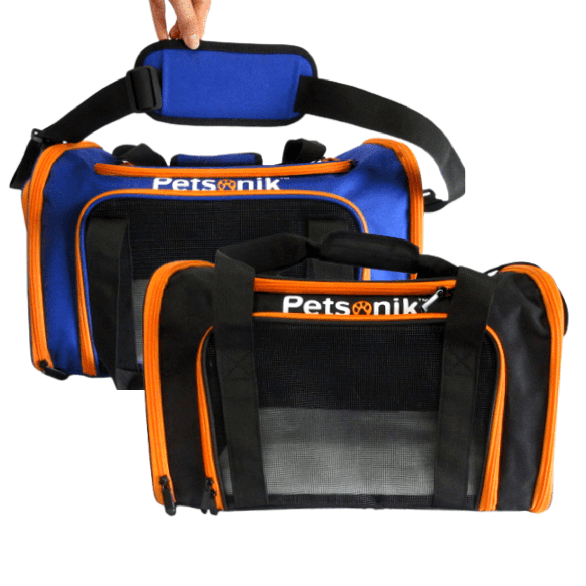 Petsonik Ultimate Pet Carrier for Small Dogs and Cats with Matt Insert