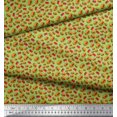 thumbnail image 3 of Soimoi Polyester Crepe Fabric Coke & Burger Food Decor Fabric Printed Yard 42 Inch Wide, 3 of 3
