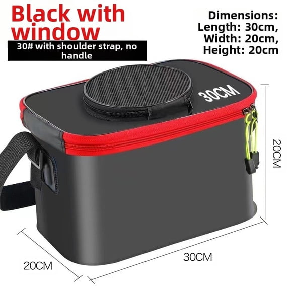 Collapsible EVA Fishing Bucket Portable Fish Keeper FOR Fishing Storage Box