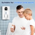 thumbnail image 4 of Dispensador Automático de Enjuague Bucal para Baño, Dispensador de 3 Niveles para Niños y Adultos, Montaje en Pared de 18.26 oz con 2 Tazas Magnéticas, Dispensador de Enjuague Bucal Recargable, 4 of 7