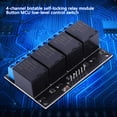 thumbnail image 1 of LAFGUR Self-locking Relay Module 4-channel Bistable Self-locking Relay Module Key MCU Low-level Control Switch 5V Accuracy For Electri, 1 of 8