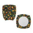 thumbnail image 2 of Psesaysky Tropical Cocktail 2 Pack Set Computer Chair Cover for High Back Chairs, Washable Non-Slip Polyester Office Chair Slipcovers, 2 of 8