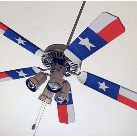 - Texas Flag Fancy Blade Ceiling Fan Blade Covers Home Decor & Baby Decor