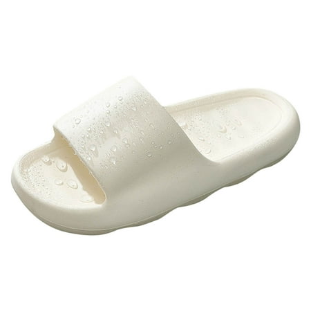 

ZHAGHMIN Flat Sandals Women Slippers Simple Solid Color Fashion Comfortable Thick Soled Flat Soled Soft Non Slip Slippers In Bathroom Slippers For Women Boot Slippers For Women Indoor Womens Wool Sl