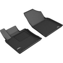 3D MAXpider 2019-2024 Fits Toyota Avalon 1st Row Black Kagu Carbon Fiber Embossed Pattern Floor Mat L1TY24511509