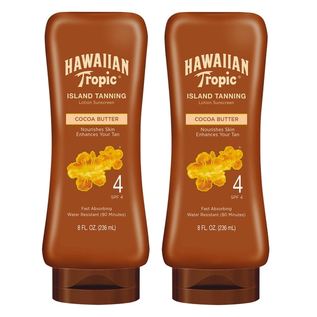 Protector solar Hawaiian Tropic SPF 4 bronceador oscuro 240 ml