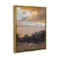 thumbnail image 4 of Stupell Industries Abstract Sunrise Landscape Landscape Painting Gold Floater Framed Canvas Art Print Wall Art, 25 x 31, 4 of 10