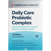 AMERICAN HEALTH Daily Care Probiotic Complex 20B 30 CAPSULE