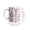Pink, variant on Coat Style Ceramic Mug for Doctor Appreciation, White Lab Coat Design Coffee Cup, Microwave and Dishwasher Safe for Home Office Use, New Dr Gifts Pink