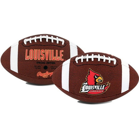 University Of Louisville Cardinal Football - Rawlings Gametime Full-Size Football, Louisville Cardinals