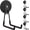 4Pcs-Large L Hooks-Black, variant on 4 PCS Large Strong Magnetic Hooks Heavy Duty,3.5in Ndfeb Magnet with Hooks,Heavy Duty Storage Utility Magnetic Holder,Magnetic Storage Hooks with Anti-Slip Coating for Indoor Outdoor Garage Hanging
