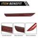thumbnail image 4 of Recubrimiento de mango interior del lado del pasajero para Jeep Wrangler JL JLU 18-24 ABS de fibra de carbono roja, 4 of 6