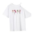 thumbnail image 4 of Camiseta básica elegante Yuyangstore para mujer ajuste regular S, 4 of 7