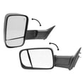 thumbnail image 5 of APA Replacement Towing Mirror for 2012 - 2022 RAM R1500 R2500 R3500 Pickup Power Folding with Memory Turn Signal Puddle Light Driver Left Side CH1320402 68285875AE, 5 of 8