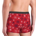 thumbnail image 4 of KLL Snowflake Symphony Men's Cotton Boxer Briefs Underwear-Small, 4 of 7