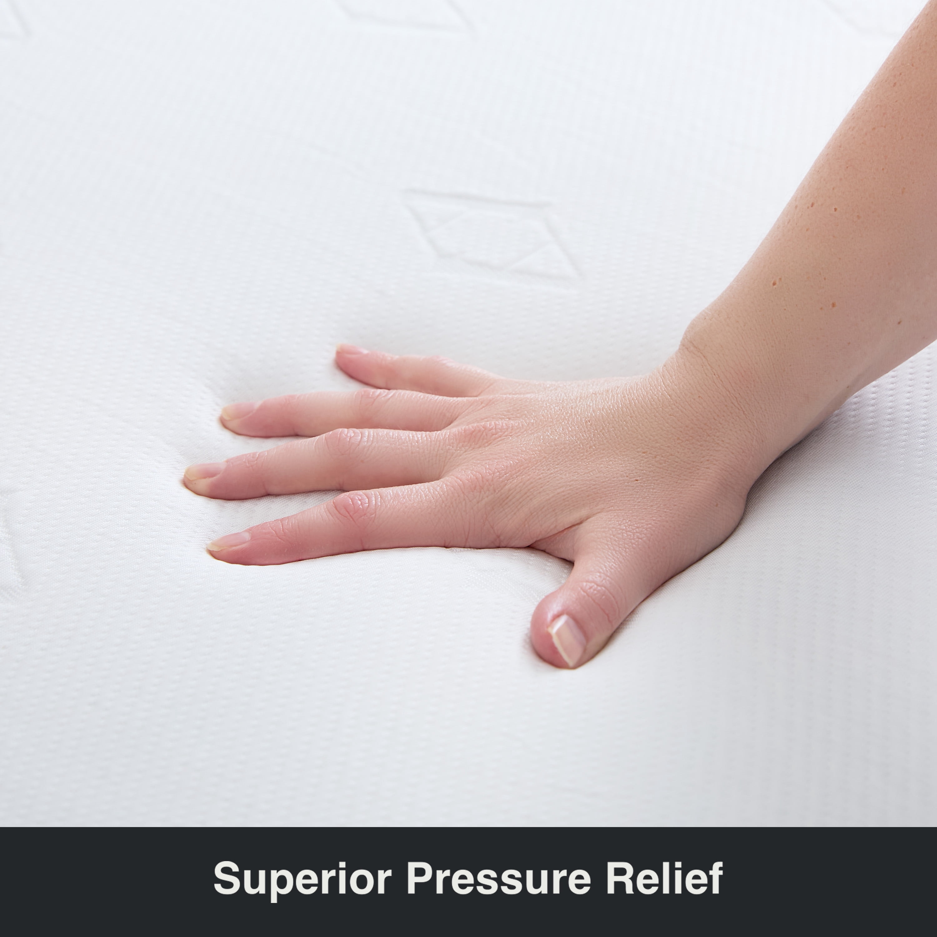 Allswell 10” GlacierRest Cooling Fabric + Gel-infused Memory Foam Mattress, Full