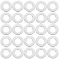 thumbnail image 4 of 50pcs Silver 304 Stainless Steel Flat Washers for Machine Use Ensuring Stable Assembly 3/8 inch, 4 of 5