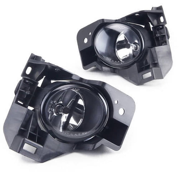 Fog Light For 09-15 Nissan Maxima Clear Lens, Pair