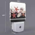 thumbnail image 2 of Goofa Starfishes Shells Night Light, Plug-in, Dusk to Dawn Sensor, Warm White, Ambient Lighting, Ideal Kids Adults Nightlight-US, 2 of 9