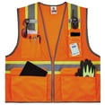 thumbnail image 2 of Ergodyne GloWearÂ® 8246Z Type R Class 2 Two-Tone Mesh Vest w/ Reflective Binding, Orange, 2XL/3XL, 2 of 4