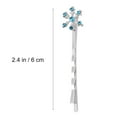thumbnail image 2 of CATIEBYE 18 Pcs Barrettes en Alliage pour Femmes en Couleur Bleue à la Mode, 2 of 8