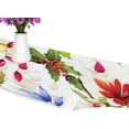 thumbnail image 6 of Coolnut Magnolia Flowers Christmas Tree Branches Leaves Table Runner 13 x 90 Inch Polyester Table Cloth Runner Coffee Living Room Table Runner for Wedding Dinner Birthday Party House Decor, 6 of 7