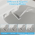 thumbnail image 6 of Smart Bidet Toilet with Auto Open Seat & Lid Luxury toilet with instant heating, warm air dryer, RGB ambient light, feminine & rear wash, adjustable water temp/pressure, foot & remote flush, 6 of 7