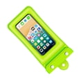 thumbnail image 3 of Naiovety Bolsa impermeable de PVC para teléfono, reemplazo de Color sólido sellado, deriva al aire libre, bolsa para piscina, accesorios de Deportes acuáticos Verde, 3 of 6